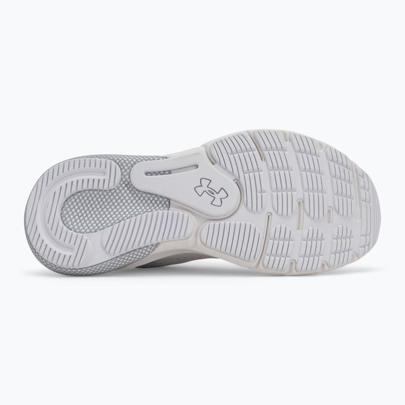 Кросівки для бігу жіночі Under Armour Hovr Turbulence 2 white/white/metallic silver 4