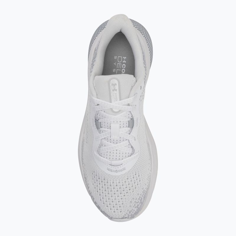 Кросівки для бігу жіночі Under Armour Hovr Turbulence 2 white/white/metallic silver 5