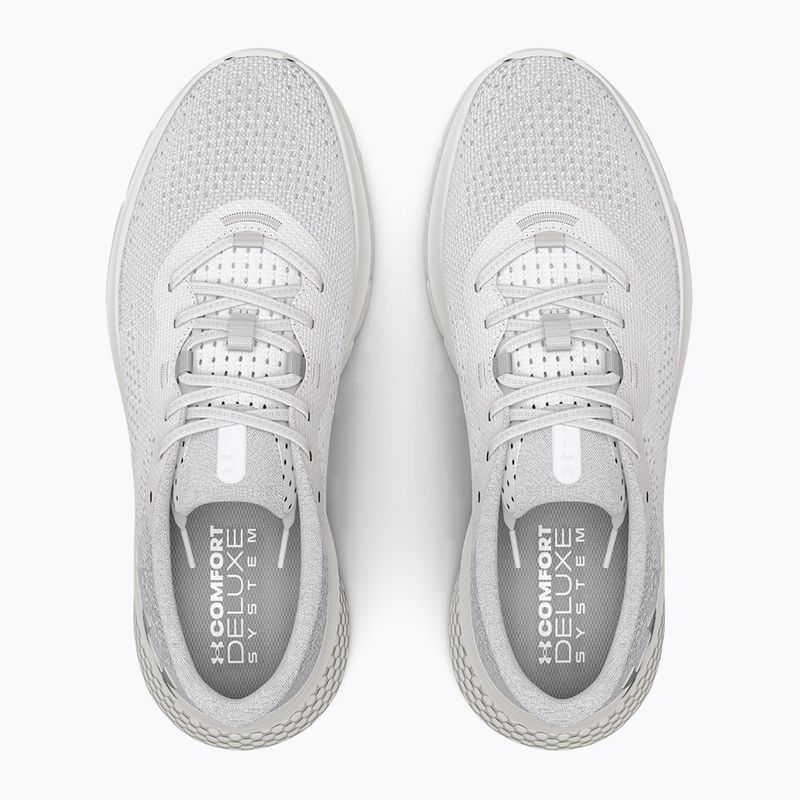 Кросівки для бігу жіночі Under Armour Hovr Turbulence 2 white/white/metallic silver 11