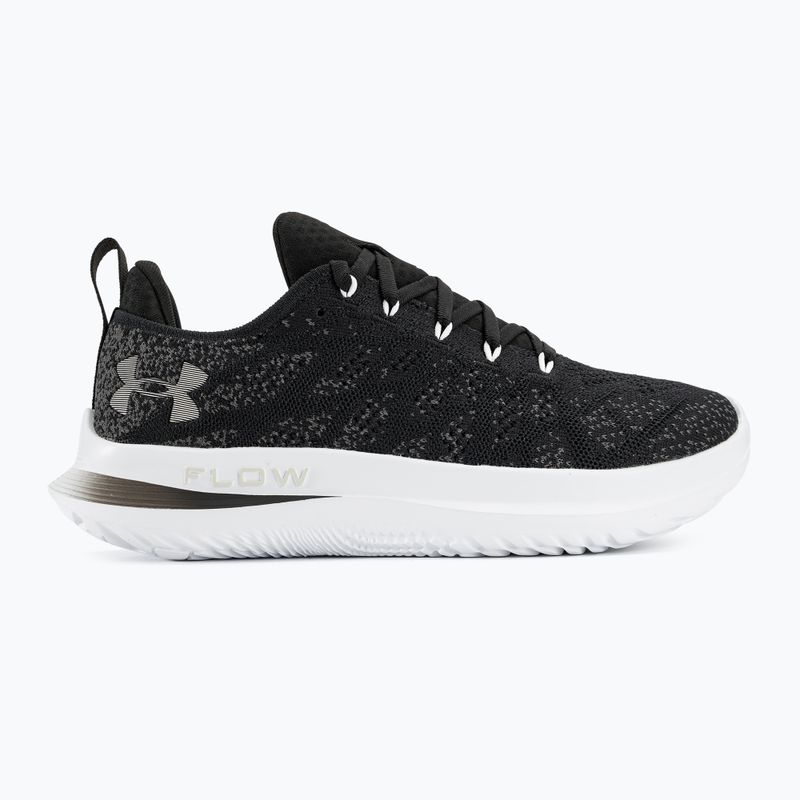 Черевики для бігу чоловічі Under Armour Velociti 3 black/white/white 2