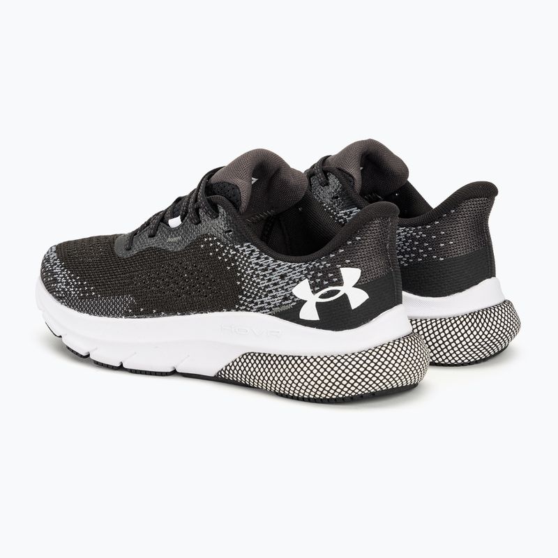 Черевики для бігу жіночі Under Armour Hovr Turbulence 2 black/jet gray/white 3