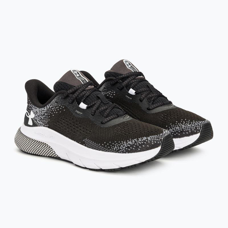 Черевики для бігу жіночі Under Armour Hovr Turbulence 2 black/jet gray/white 4