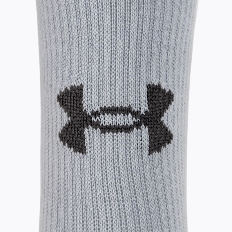 Шкарпетки Under Armour Performance Tech 3pk Crew mod gray/white/jet gray 8