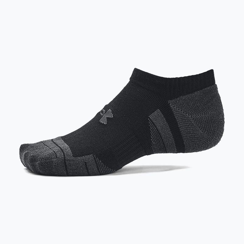 Шкарпетки Under Armour Performance Tech 3pk NS black/black/jet gray 3