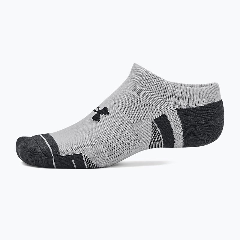 Шкарпетки Under Armour Performance Tech 3pk NS mod gray/white/jet gray 3