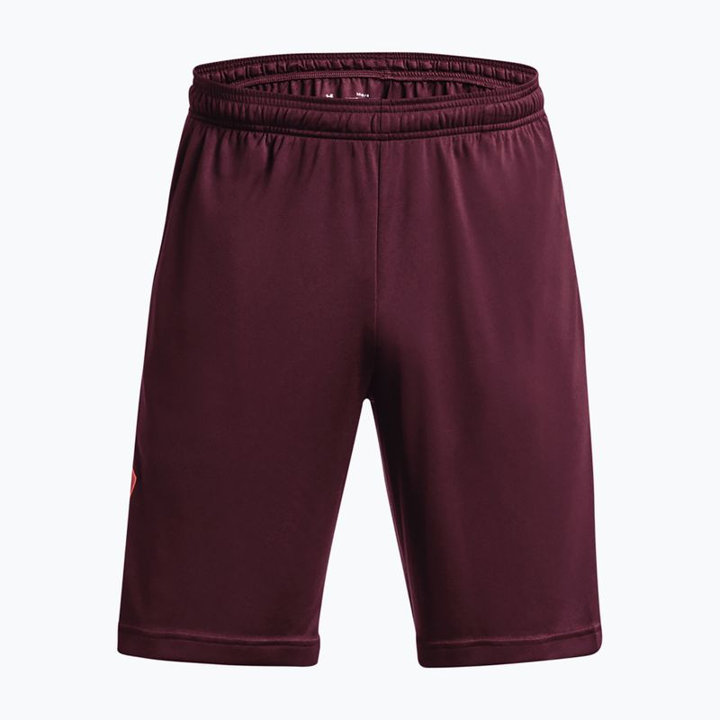 Шорти для тренувань чоловічі Under Armour Tech Graphic dark maroon/beta 5