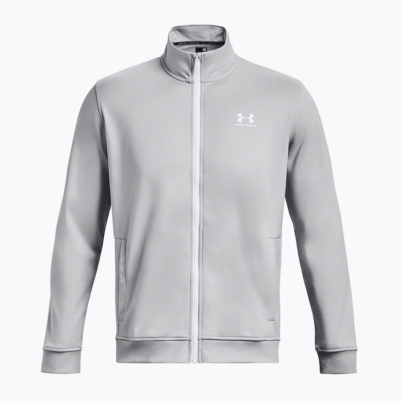 Кофта чоловіча Under Armour Sportstyle Tricot mod gray/white 4