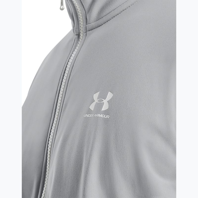 Кофта чоловіча Under Armour Sportstyle Tricot mod gray/white 4