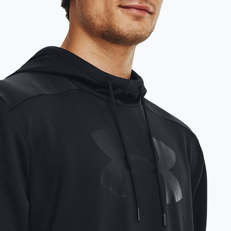 Чоловічий світшот Under Armour Fleece Big Logo HD світшот чорний/чорний 3