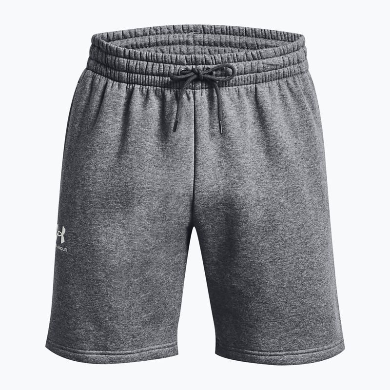 Шорти чоловічі Under Armour Icon Fleece Pitch gray medium heather/white 5