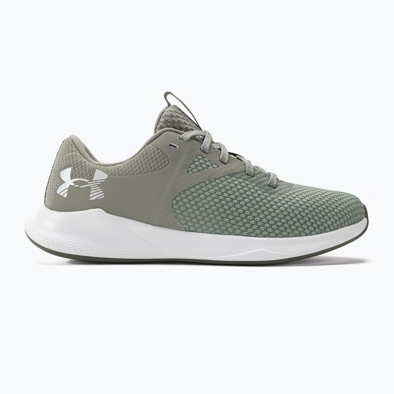 Жіночі тренувальні кросівки Under Armour W Charged Aurora 2 grove green/grove green/metallic cristal gold 2