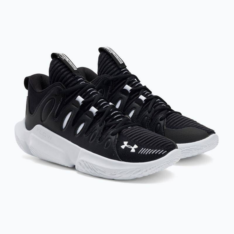 Кросівки для баскетболу жіночі Under Armour W Flow Breakthru 4 black/black/white 4