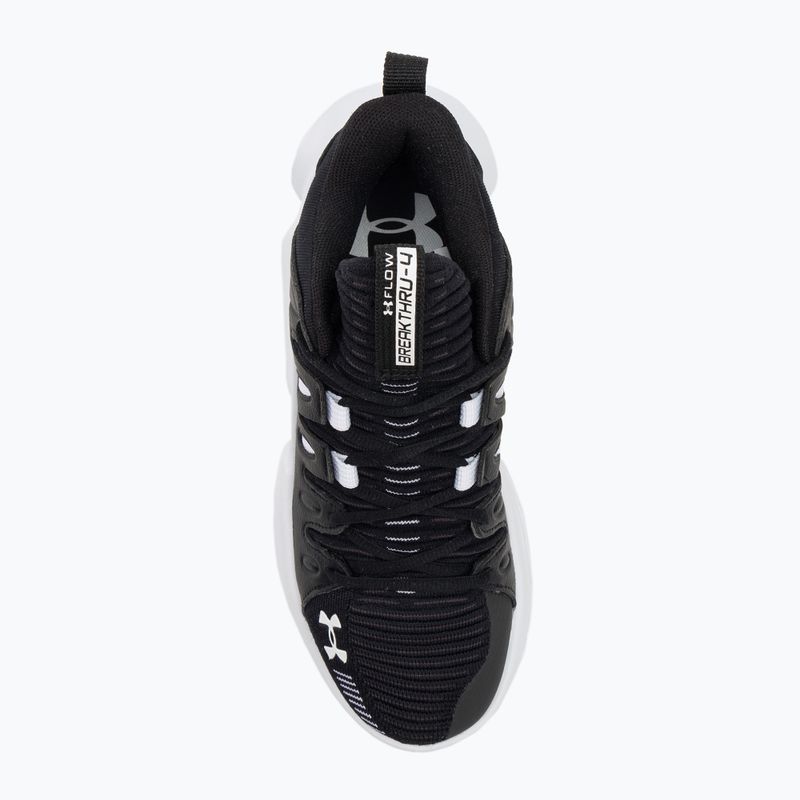 Кросівки для баскетболу жіночі Under Armour W Flow Breakthru 4 black/black/white 6