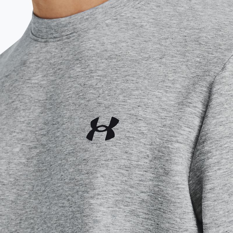 Кофта чоловіча Under Armour Unstoppable Fleece Crew mod gray/black 4