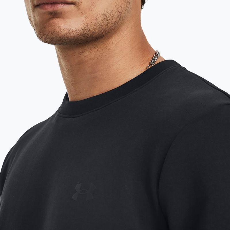 Кофта чоловіча Under Armour Unstoppable Fleece Crew black/black 4