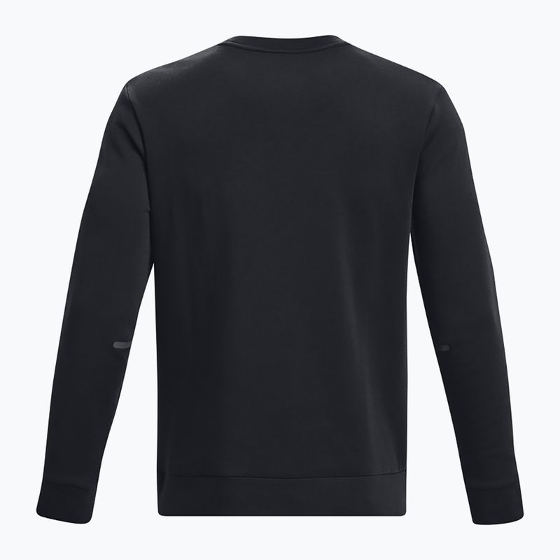 Кофта чоловіча Under Armour Unstoppable Fleece Crew black/black 6