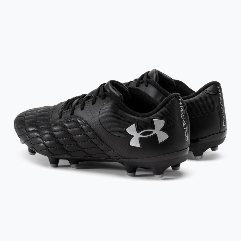 Футбольні бутси Under Armour Magnetico Select 3.0 FG black/metallic silver 3