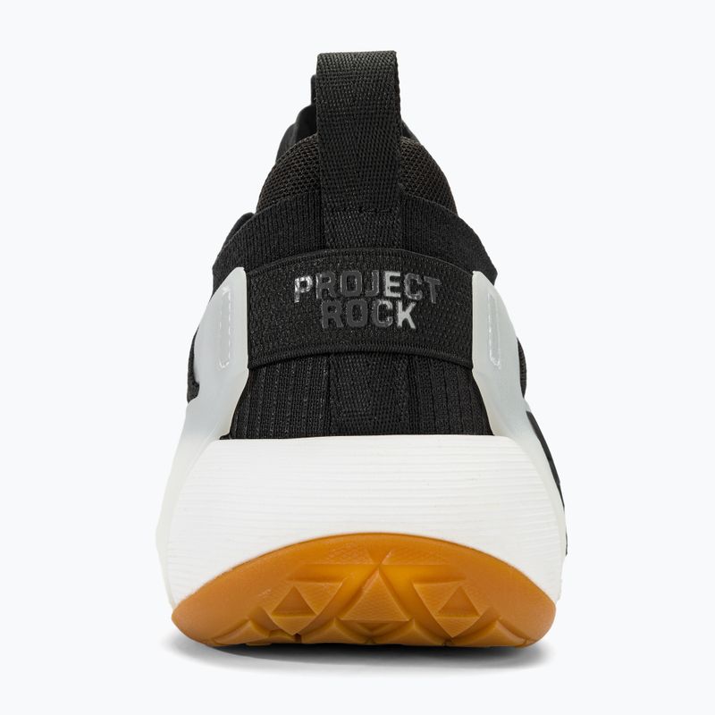 Черевики для тренувань жіночі Under Armour Project Rock 6 black/white/black 6