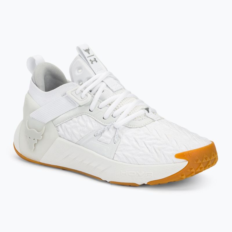 Черевики для тренувань чоловічі Under Armour Project Rock 6 white/white/halo gray