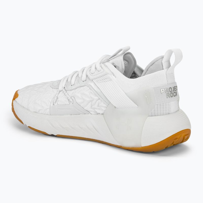 Черевики для тренувань жіночі Under Armour Project Rock 6 white/white/halo gray 3