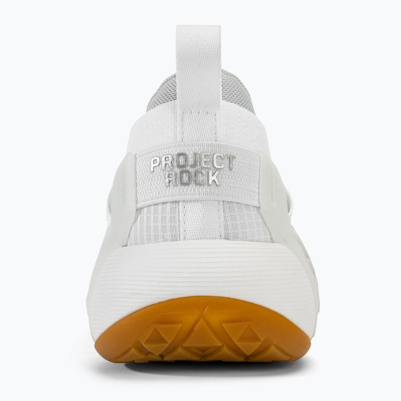 Черевики для тренувань жіночі Under Armour Project Rock 6 white/white/halo gray 6