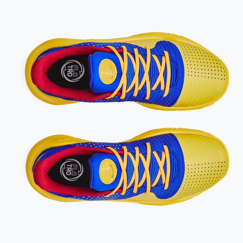 Баскетбольні кросівки Under Armour Curry 4 Low Flotro team royal/taxi/команда королівські 11