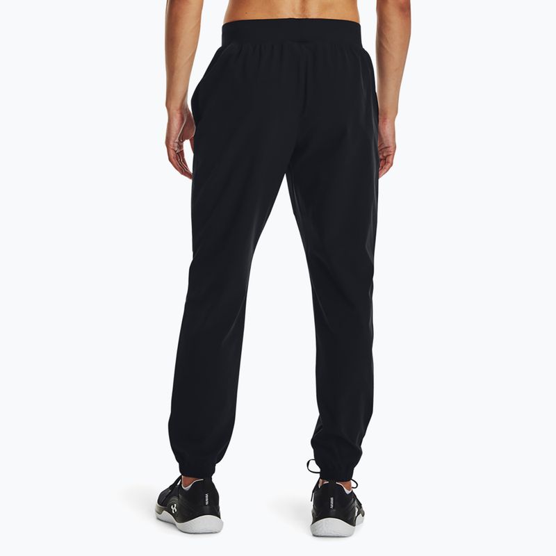 Штани чоловічі Under Armour Stretch Woven Joggers black/pitch gray 3