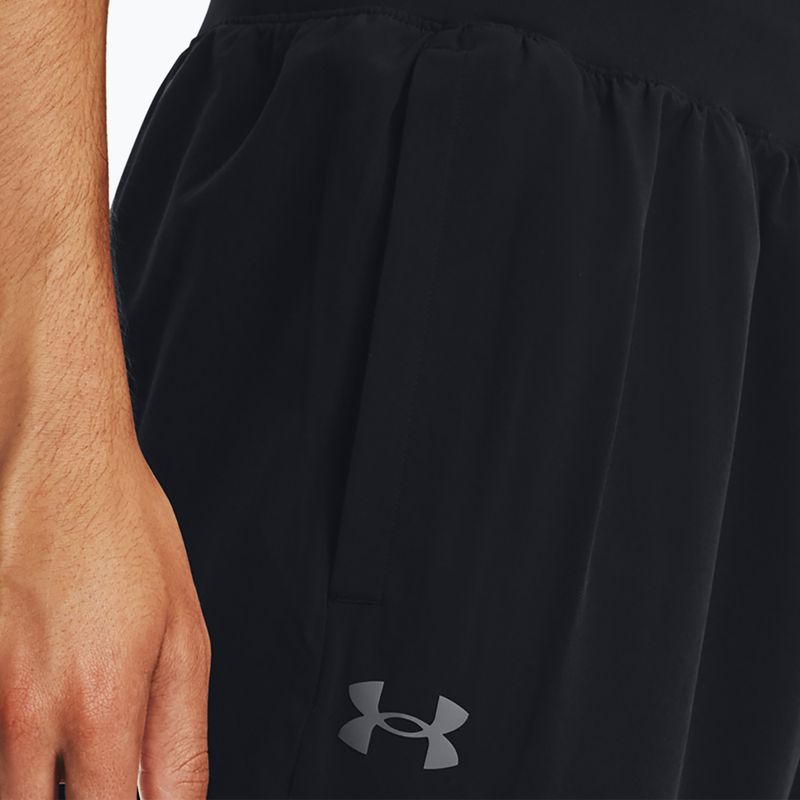 Штани чоловічі Under Armour Stretch Woven Joggers black/pitch gray 4