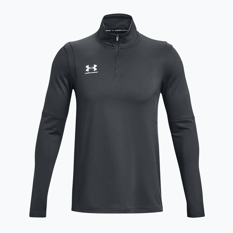 Кофта футбольна чоловіча Under Armour Challenger Midlayer castlerock / white 5