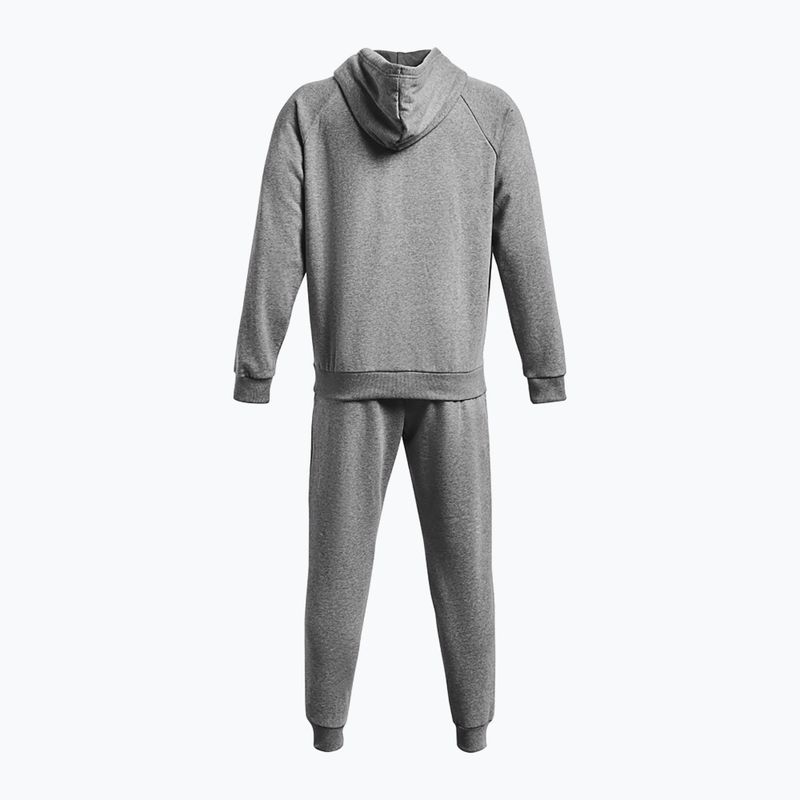 Чоловічий спортивний костюм Under Armour Rival Fleece Suit castlerock світлий верес/білий 6