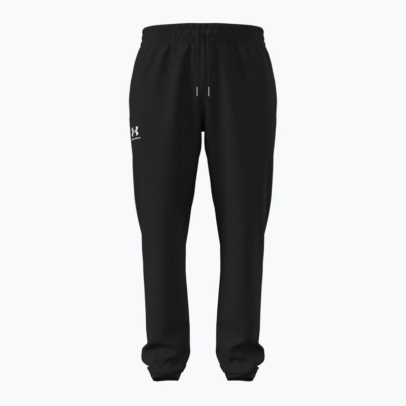 Штани чоловічі Under Armour Icon Fleece Pant black/white 5