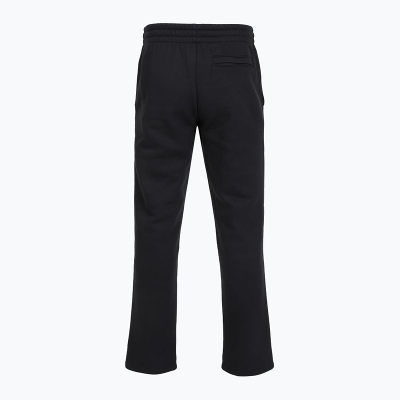 Штани чоловічі Under Armour Icon Fleece Pant black/white 2