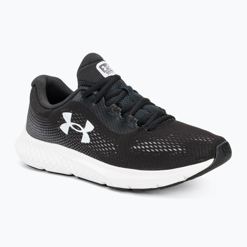 Черевики для бігу чоловічі Under Armour Charged Rogue 4 black/white/white