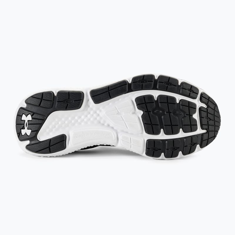 Черевики для бігу чоловічі Under Armour Charged Rogue 4 black/white/white 5