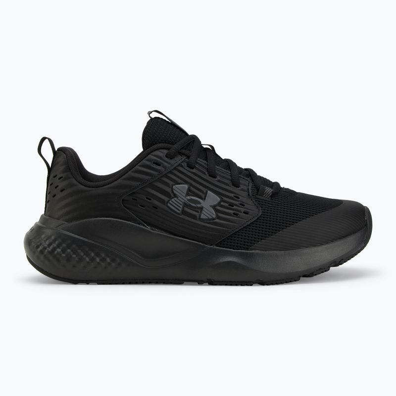 Кросівки для тренувань чоловічі Under Armour Commit 4 black/ultimate black/castlerock 2