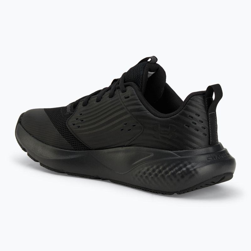 Кросівки для тренувань чоловічі Under Armour Commit 4 black/ultimate black/castlerock 3