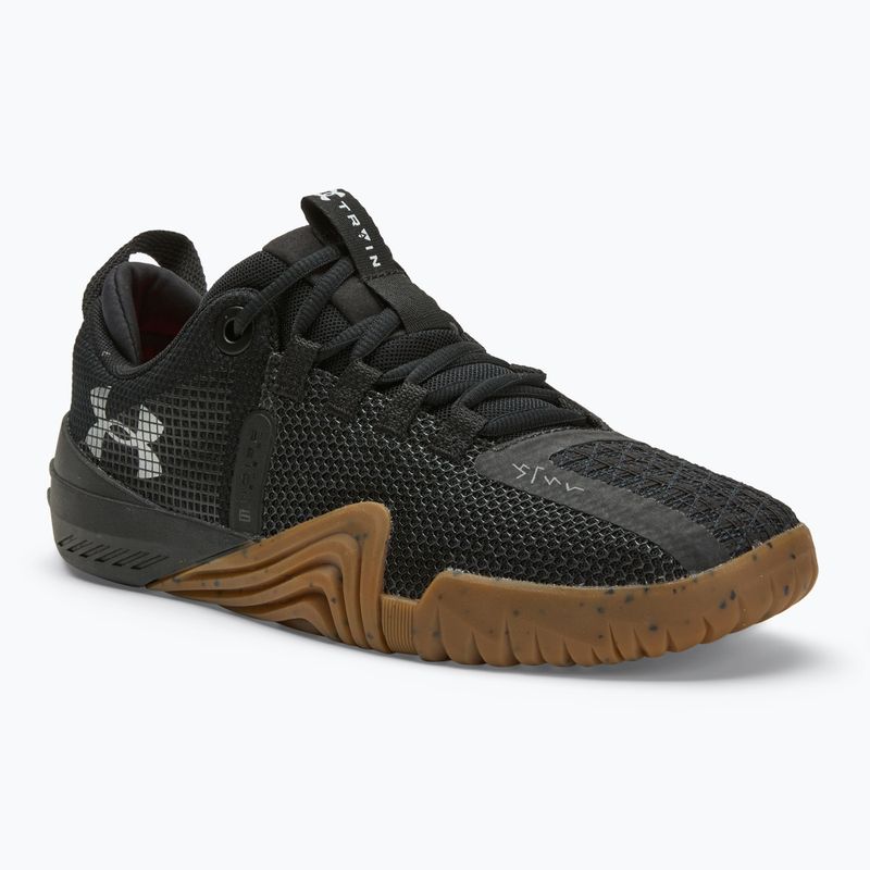 Чоловічі кросівки Under Armour TriBase Reign 6 чорний/антрацит/сріблястий металік