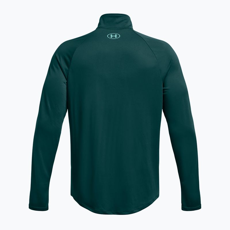 Кофта чоловіча Under Armour Tech 2.0 1/2 Zip hydro teal/radial turquoise 4