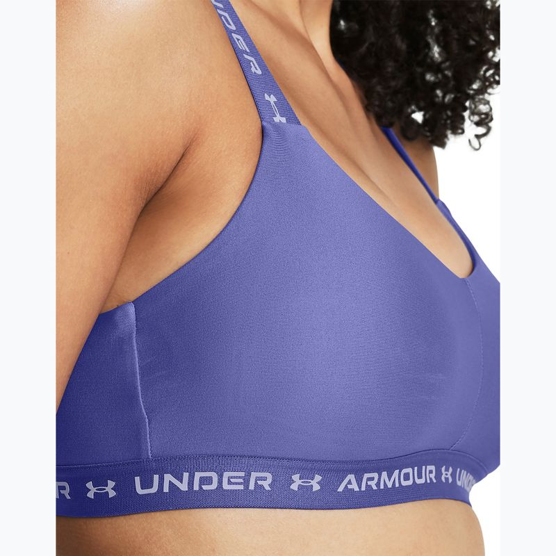 Бюстгальтер фітнес Under Armour Crossback Low starlight/ starlight/celeste 3