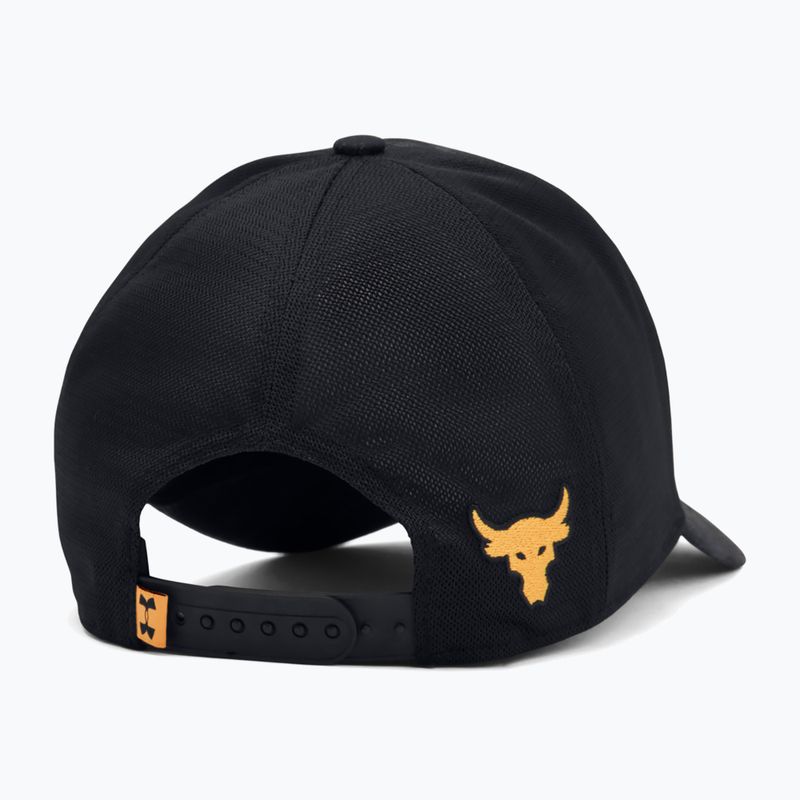 Кепка чоловіча Under Armour Project Rock Trucker downpour gray/black/black 4