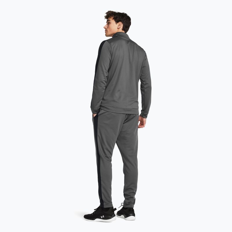 Спортивний костюм чоловічий Under Armour UA Knit Track Suit castlerock/black 2