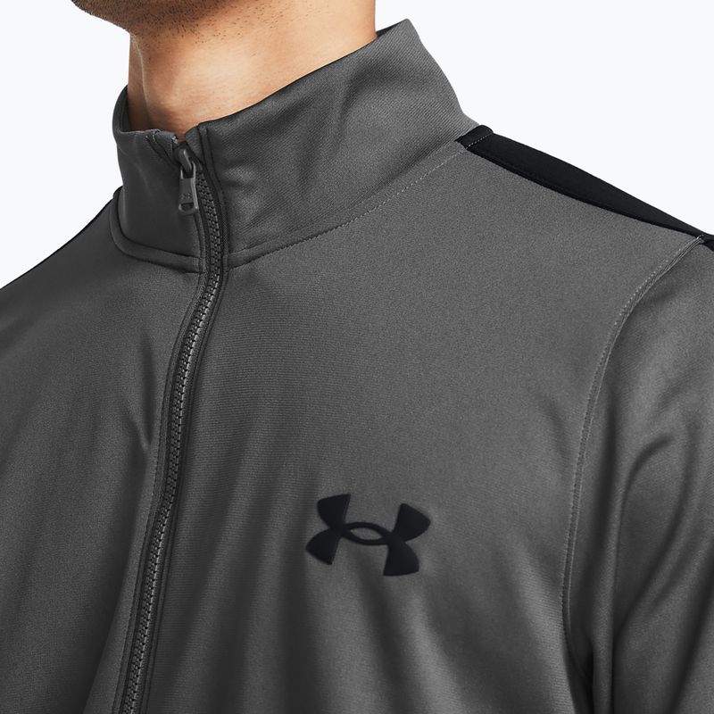 Спортивний костюм чоловічий Under Armour UA Knit Track Suit castlerock/black 3