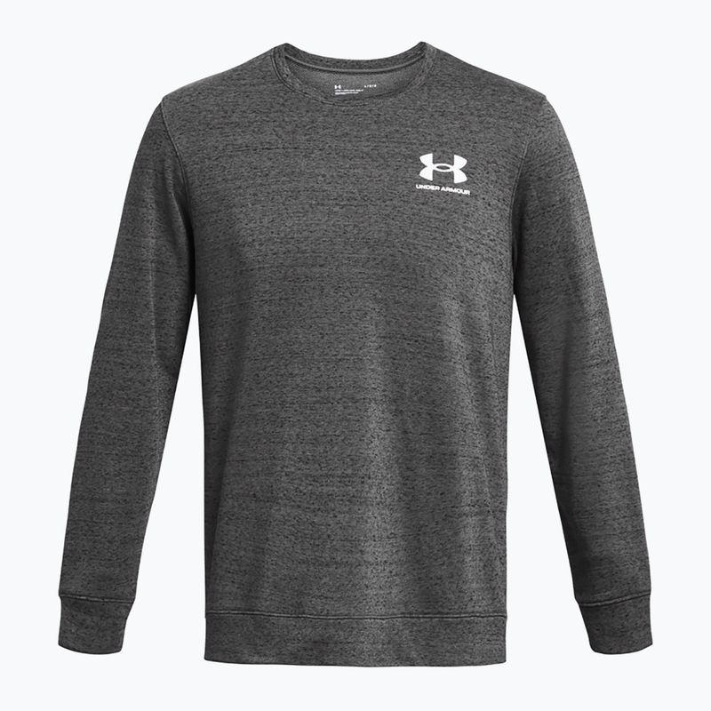 Кофта чоловіча Under Armour Rival Terry Lc Crew castlerock light heather/onyx white 3