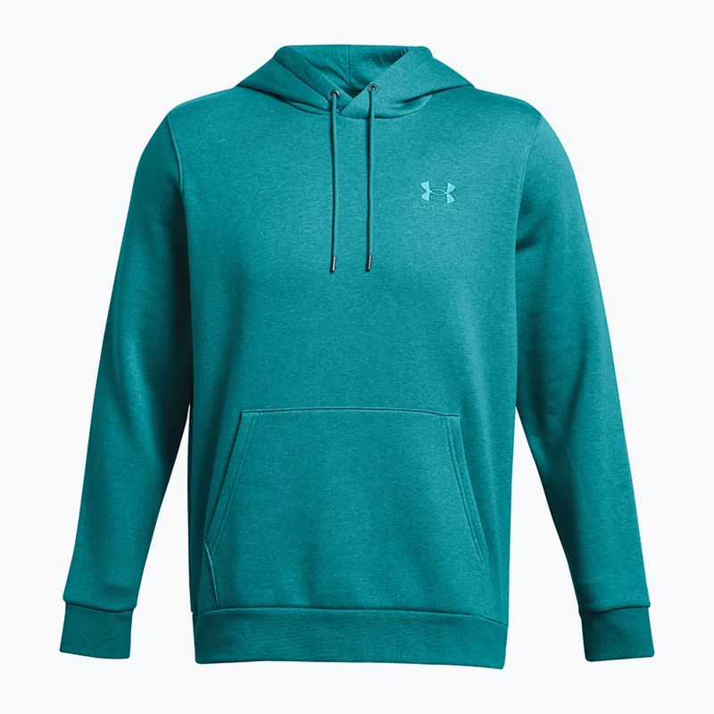 Кофта чоловіча Under Armour Essential Fleece Hoodie circuit teal light heather/circuit teal 5