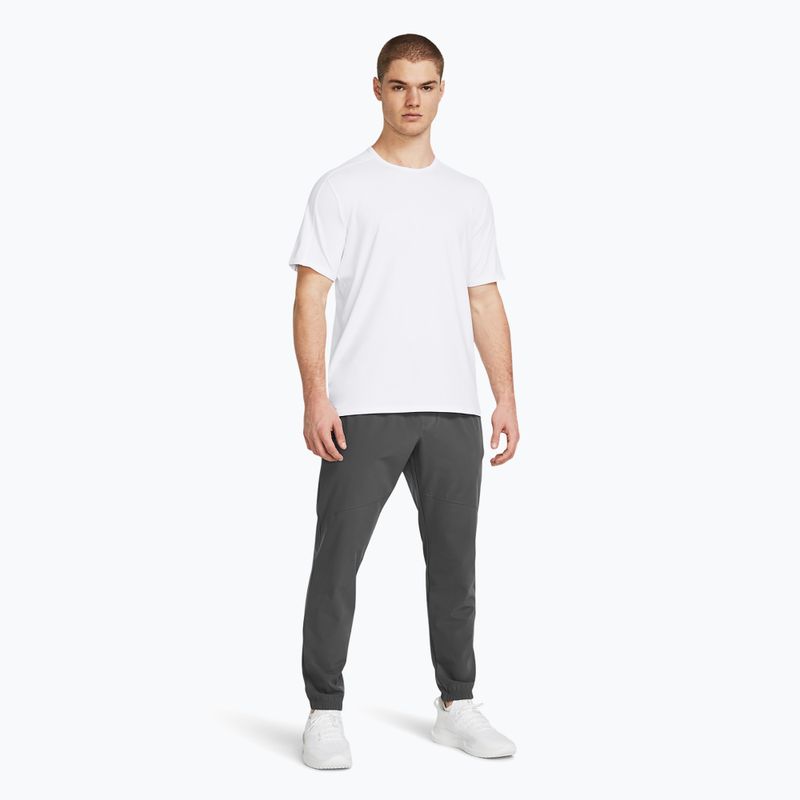 Штани чоловічі Under Armour Stretch Woven Joggers castlerock/black 2