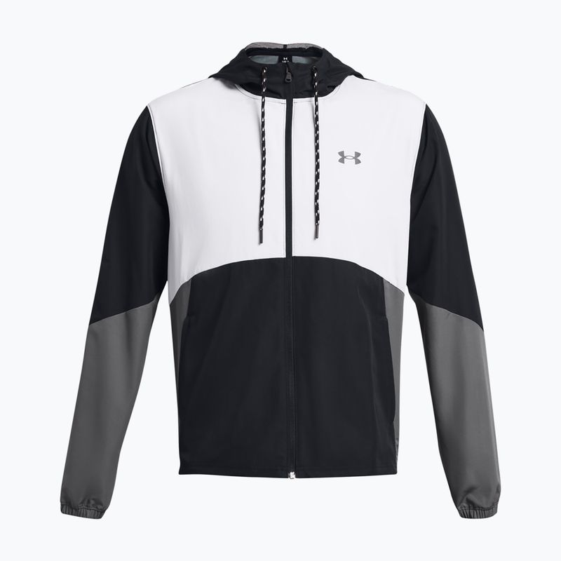 Чоловіча тренувальна куртка Under Armour Legacy Windbreaker чорний/кастрюля/кастрюля 4