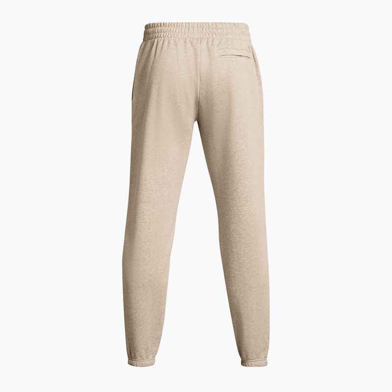 Штани для тренувань чоловічі Under Armour Essential Fleece Joggers timberwolf taupe light hthr/timberwolf taupe 7