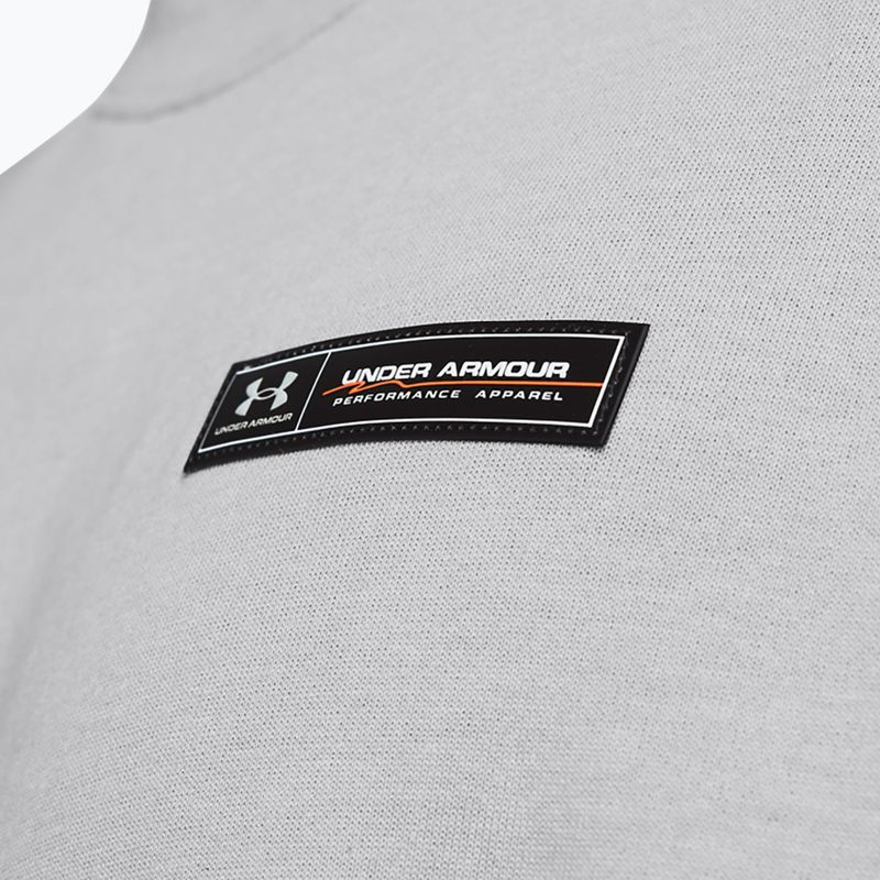 Футболка чоловіча Under Armour HW Armour Label mod gray medium heather/black 3