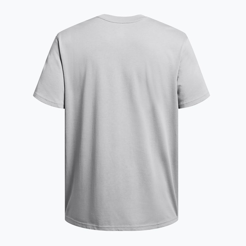 Футболка чоловіча Under Armour HW Armour Label mod gray medium heather/black 5