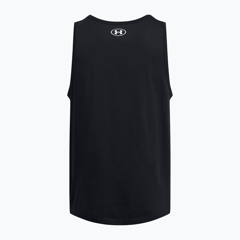 Топ чоловічий Under Armour Sportstyle Logo black/white 4